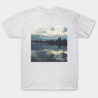 Dark Moody Sunset at Central Park T-Shirt